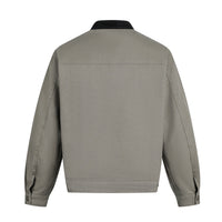 Veste homme effet daim avec fermeture à boutons-pression - Ernesto