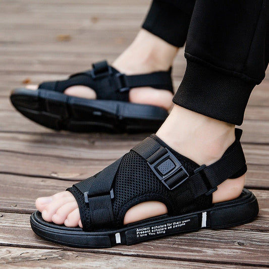 Sandales pour hommes en maille technique ajustable - Nils