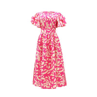 Robe longue à épaules dénudées femme - Adara