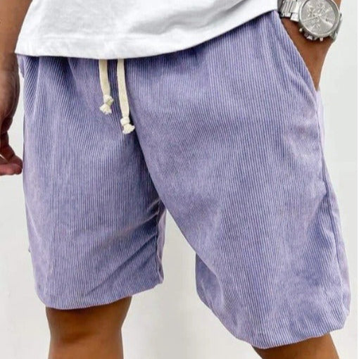 Herren Cord-Shorts locker elastischer Bund - Eland