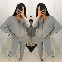 Veste tricotée pour femme avec zip métallique col rond - Nysse