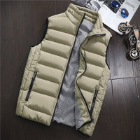 Gilet matelassé léger sans manches pour hommes - Dariel