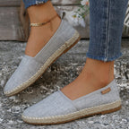 Damen Espadrilles mit Jutesohle Slip-On – Mireia