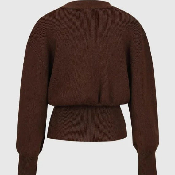 Damen Strickjacke mit dekorativer Knopfleiste - Romane