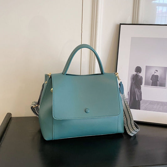 Sac en cuir synthétique pour femme avec structure rigide - Renata