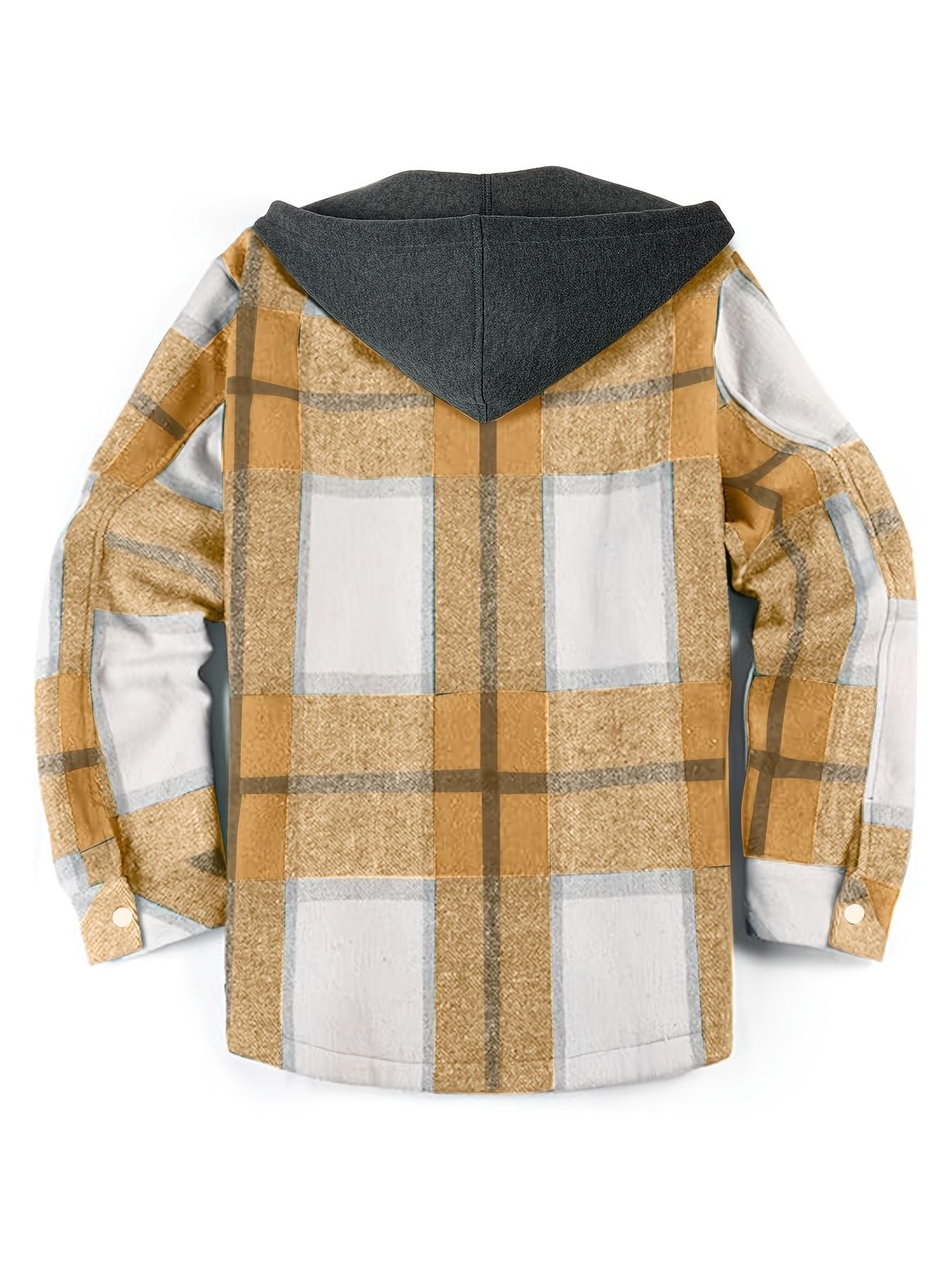 Lässige Karojacke mit Kapuze für Herren - Pilato