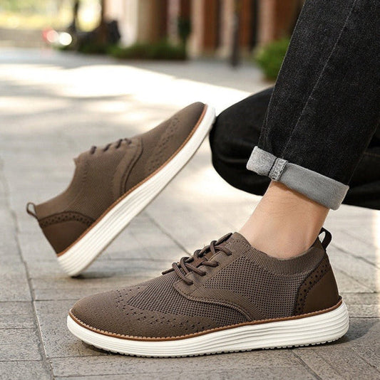 Chaussures de sport pour hommes en tissu respirant, style décontracté - Simon