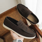 Matte Slipper mit Fransen für Männer - Harrison