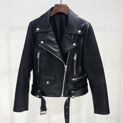 Veste en cuir femme Kate