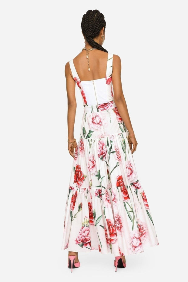 Alana Maxi-Set imprimé avec bretelles dégradées