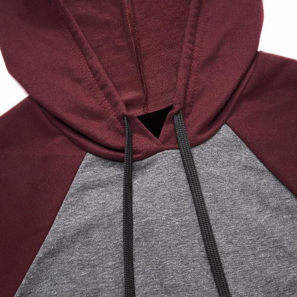 Allysia - Sweat à capuche style jersey