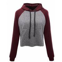 Allysia - Sweat à capuche style jersey