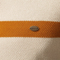 Pull en maille à demi-fermeture éclair et rayures - Aurel