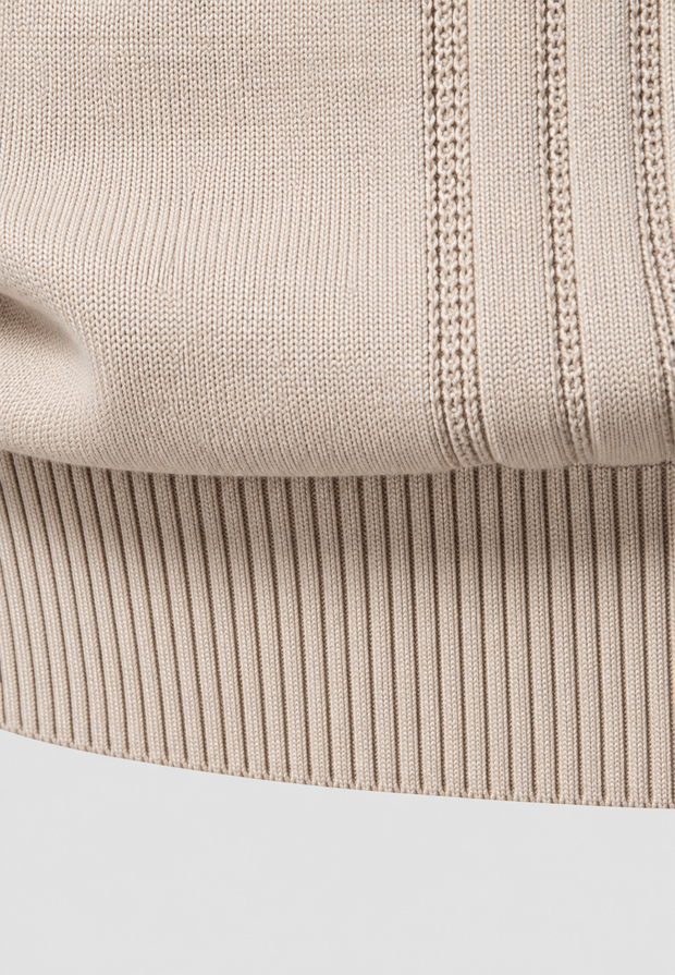 Herrenpullover mit Rundhalsausschnitt und Karomuster – Simon