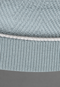 Pull homme à col rond, rayé, en maille texturée - Tobias