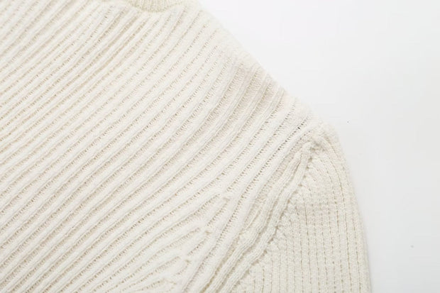 Mona - Robe en tricot avec fils