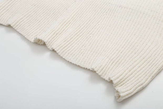 Mona - Robe en tricot avec fils