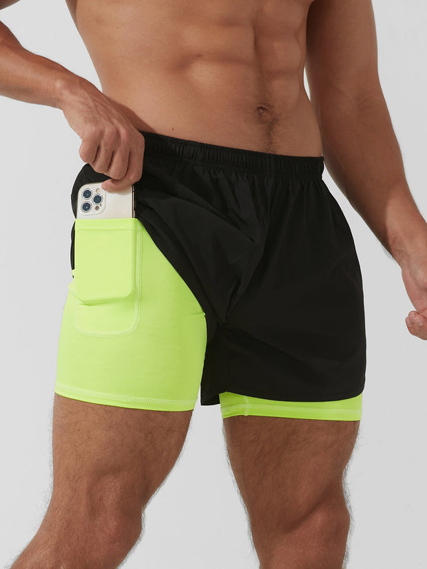 Interval Short 2 en 1 avec doublure