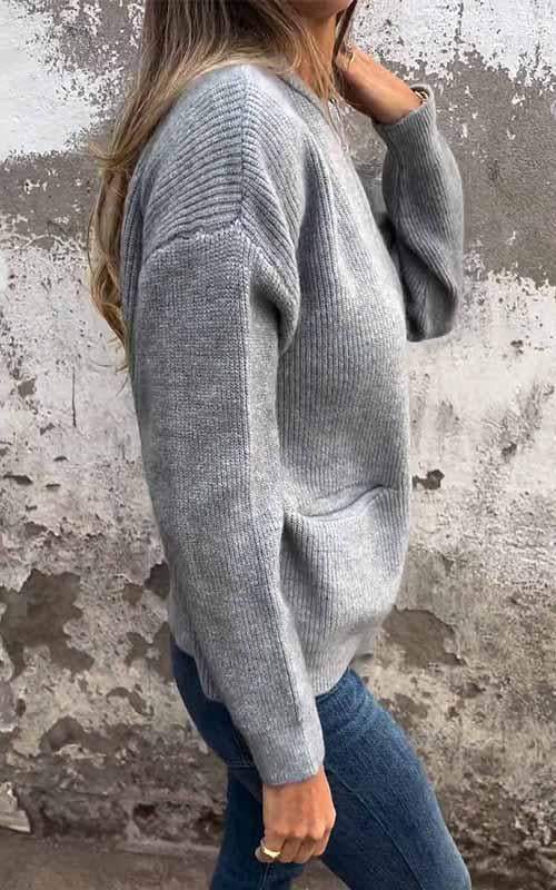 Marcia - Kuschelige Zip-Strickjacke – Komfort und Stil in Einem