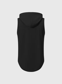 T-shirt sans manches à capuche