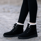 Winterstiefel mit Samtbezug - Alvine