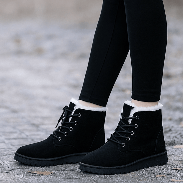 Bottes d'hiver en velours - Alvine