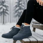 Winterstiefel mit Samtbezug - Alvine