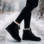 Winterstiefel mit Samtbezug - Alvine