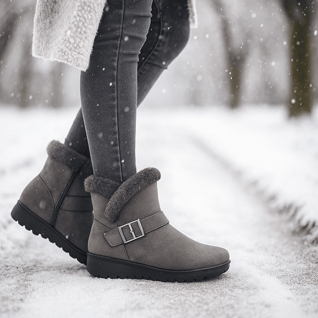 Bottines à boucle pour femmes - Ervianne