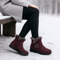 Bottines à boucle pour femmes - Ervianne