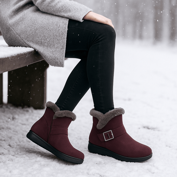 Bottines à boucle pour femmes - Ervianne