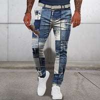Veronto - Patchwork classique de pantalons d'été pour hommes