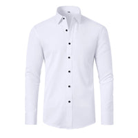Adrian - Elégante chemise d'été infroissable pour hommes, facile d'entretien et élégante