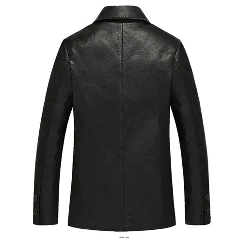 Herren Business Lederjacke Premium Kunstleder zeitlos - Conrad
