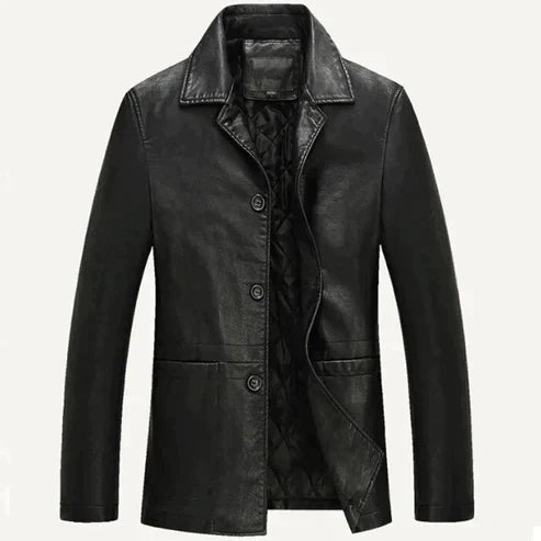 Herren Business Lederjacke Premium Kunstleder zeitlos - Conrad