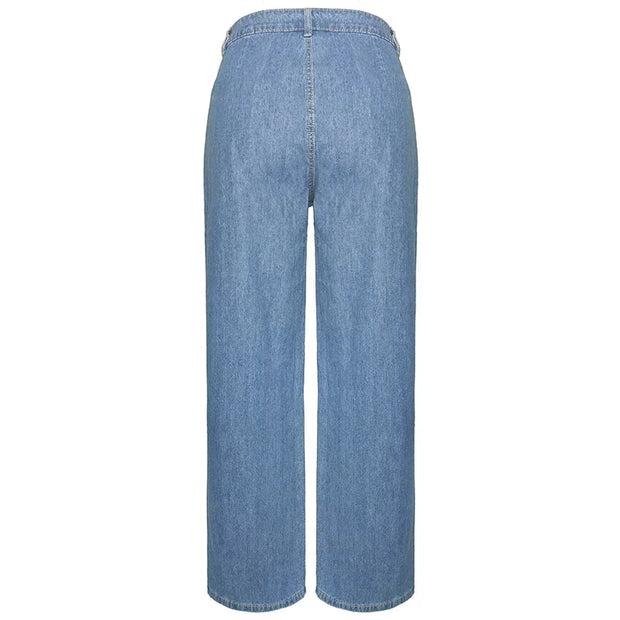 Callie - Jean large en denim