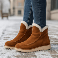 Bottines pour femmes avec effet peluche - Olyane