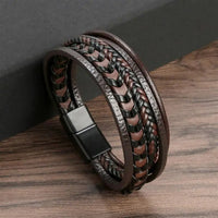 Timeless Vintage - Bracelet en cuir de luxe