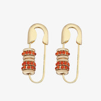 Boucles d'oreilles gouttes d'eau brillantes