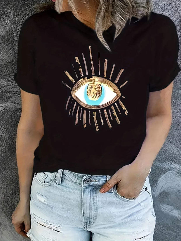 Molly - T-shirt avec impression Eye
