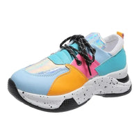 Alondra - Chaussures de sport à motif léopard pour femmes