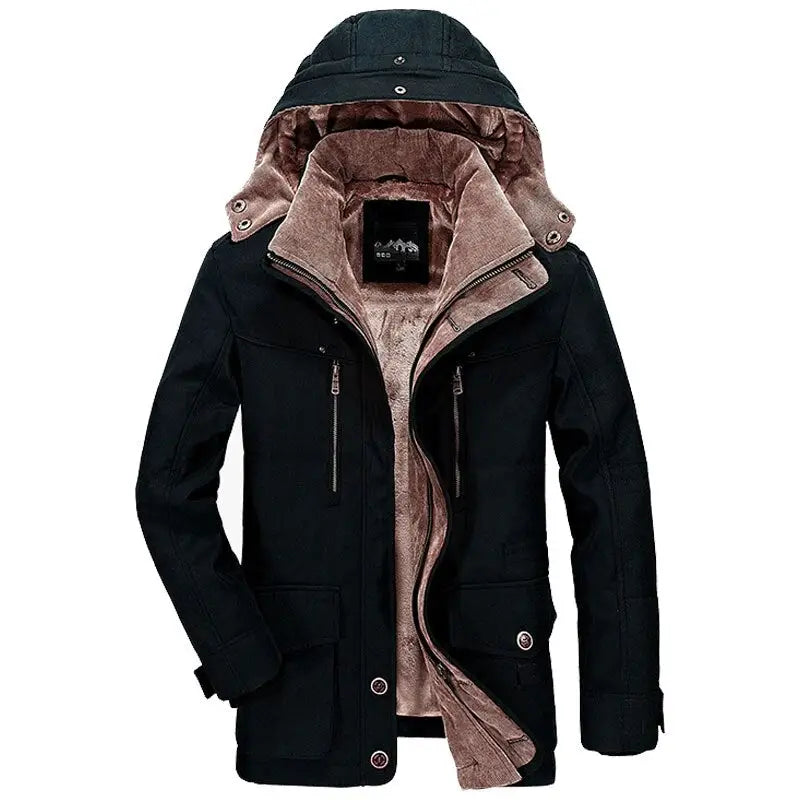 Parka à Poches Multiples : Chaleur et Confort Assurés en Hiver