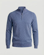 Premium-Pullover mit halbem Reißverschluss für Männer - Tiago