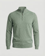 Premium-Pullover mit halbem Reißverschluss für Männer - Tiago