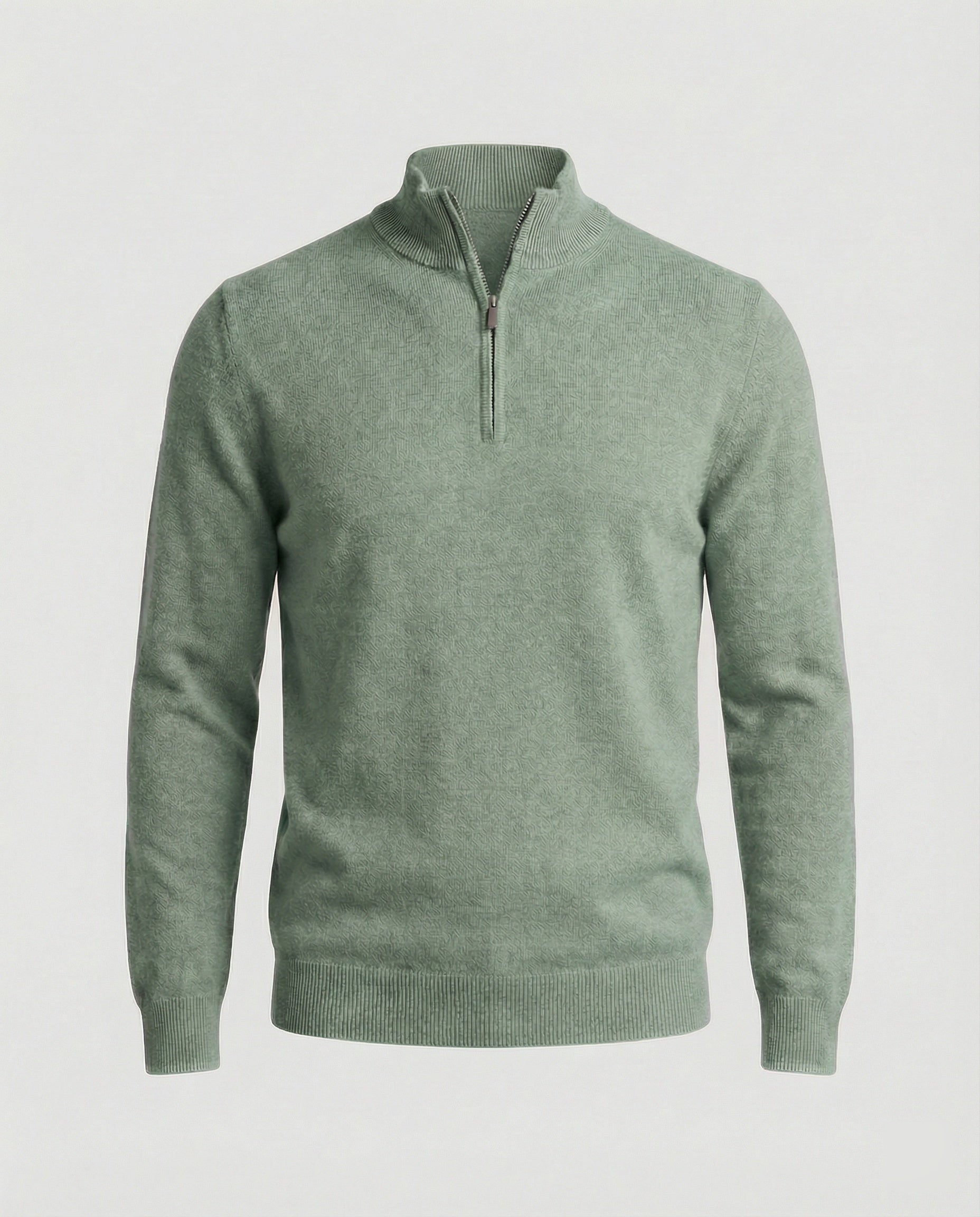 Premium-Pullover mit halbem Reißverschluss für Männer - Tiago
