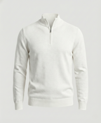 Premium-Pullover mit halbem Reißverschluss für Männer - Tiago