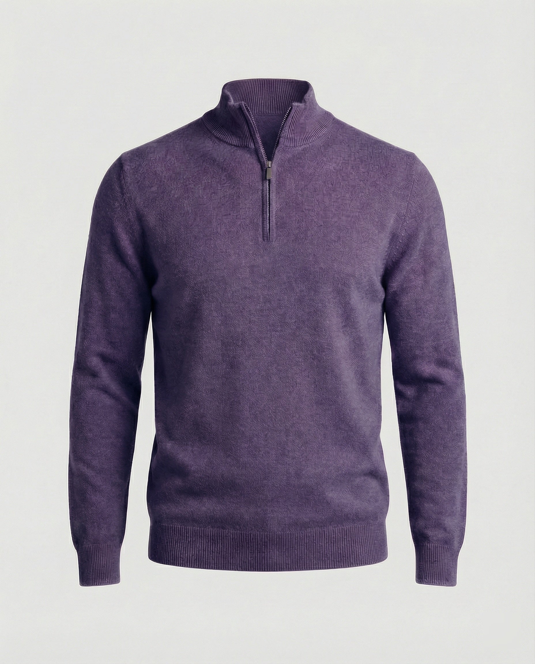 Premium-Pullover mit halbem Reißverschluss für Männer - Tiago