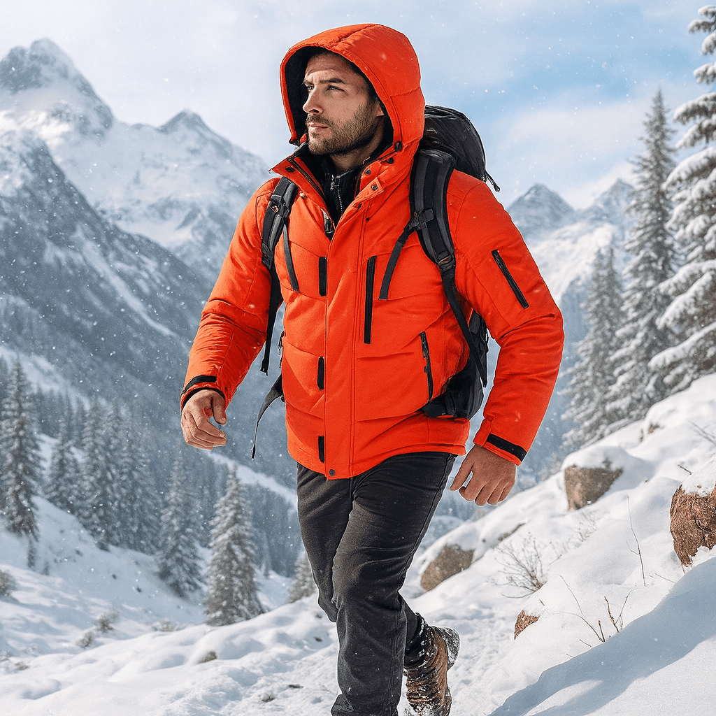 Thermische und winddichte Skijacke für Herren - Eryndor