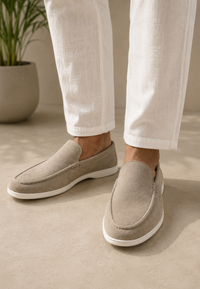 Mocassins pour homme, modèle uni, style automnal - Gerald