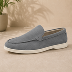 Einfarbige Herren-Mokassins im Herbst-Look – Gerald